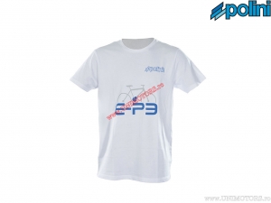 Camiseta casual E-P3 (talla S) - blanco - Polini