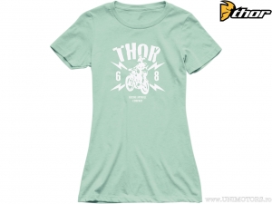 Camiseta casual para mujer Lightning (verde azul) - Thor