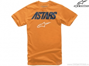 Camiseta casual para niños Angle Combo Tee (naranja) - Alpinestars