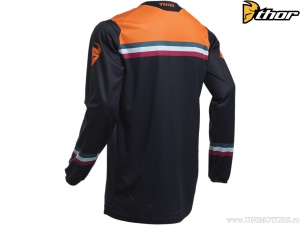 Camiseta enduro / cross Juvenil (crianças) Pulse Air Pinner (azul-marinho / laranja) - Thor