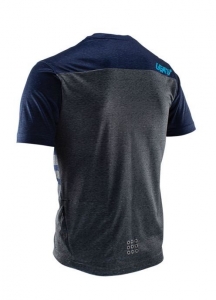 Camiseta MTB DBX 1.0 azul marinho / cinza escuro: Tamanho - XL