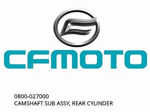 CAMSHAFT SUB ASSY, REAR CYLINDER - 0800-027000 - CFMOTO