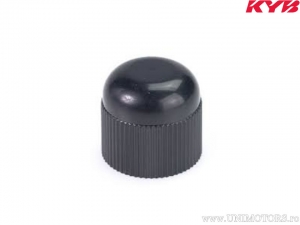 Capacel telescopic black valve 8x15x14mm - Honda CR 125 / Kawasaki KX 125 / KX 500 / Yamaha YZ 80 / YZ 85 - Kayaba