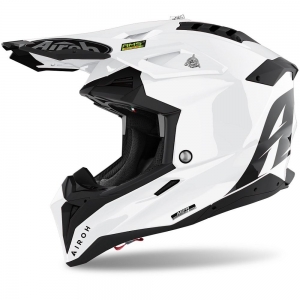 Capacete Airoh Aviator 3 branco brilhante 2021: Tamanho - XL