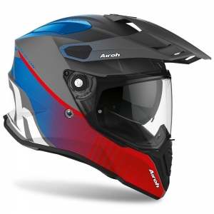 Capacete Airoh Commander Progress vermelho/azul: Tamanho - XS