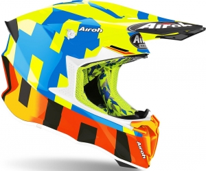 Capacete Airoh Twist 2.0 Estrutura amarelo brilhante: Tamanho - XXL