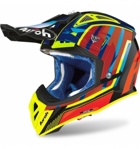 Capacete Aviator 2.3 Glow laranja cromado: Tamanho - XL