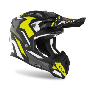 CAPACETE AVIATOR ACE SWOOP AMARELO FOSCO: Tamanho - M