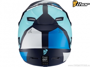 Capacete de enduro / cross Juvenil (crianças) Setor Blade (azul marinho fosco / azul fosco) - Thor