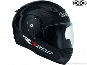 Capacete de motocicleta Roof RO200 Carbon Fullcarbon Glossy (carbono brilhante)