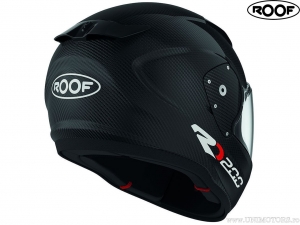 Capacete de motocicleta Roof RO200 Carbon Fullcarbon Glossy (carbono brilhante)