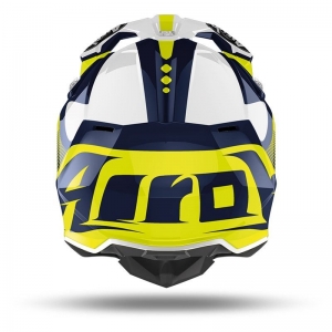 Capacete enduro / cross - Airoh WRAAP RAZE BLUE GLOSS: Tamanho - XXL