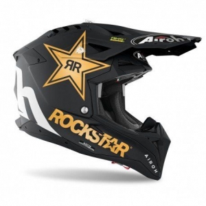 Capacete enduro/cross MX - AIROH AVIATOR 3 ROCKSTAR 22: Tamanho - L