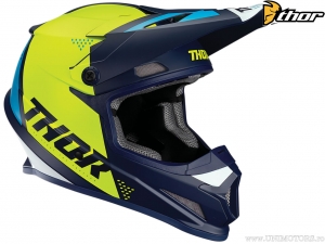 Capacete enduro / cross Sector Blade (azul marinho fosco / amarelo fosco) - Thor