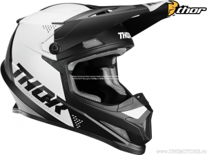 Capacete enduro / cross Sector Blade (preto fosco / branco fosco) - Thor