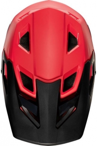 Capacete infantil MTB FOX - YTH RAMPAGE HELMET [BRT RD]: Tamanho - YL