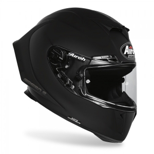 Capacete integral (full-face) Airoh GP 550 S Challenge preto fosco: Tamanho - XL