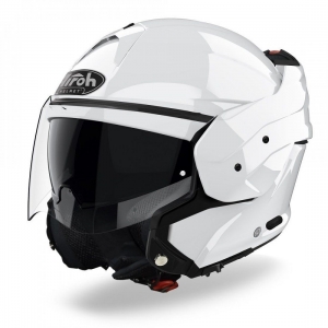 Capacete integral (full-face) Mathisse branco brilhante: Tamanho - XL