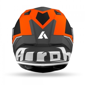 Capacete integral (full-face) Valor Wings laranja fosco: Tamanho - M