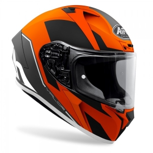 Capacete integral (full-face) Valor Wings laranja fosco: Tamanho - M