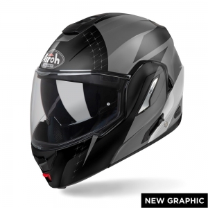 Capacete integral REV 19 Leaden antracite mate: Tamanho - M