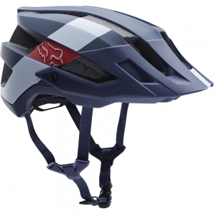 CAPACETE MTB FLUX AGOSTO LE NAVY/BRANCO XS/S: Tamanho - S