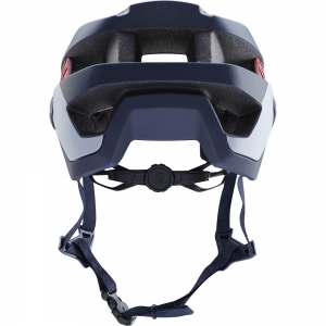 CAPACETE MTB FLUX AGOSTO LE NAVY/BRANCO XS/S: Tamanho - S