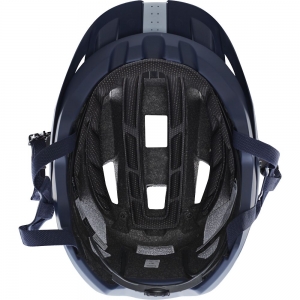 CAPACETE MTB FLUX AGOSTO LE NAVY/BRANCO XS/S: Tamanho - S