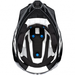 Capacete MTB Trajecta W Fidlock preto/branco: Tamanho - LG