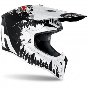 Capacete offroad Airoh para crianças WRAAP YOUTH BEAST MATT: Tamanho - XXS