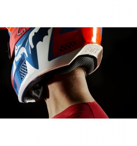 Capacete V3 RS com fio [Laranja Flo]: Tamanho - XL