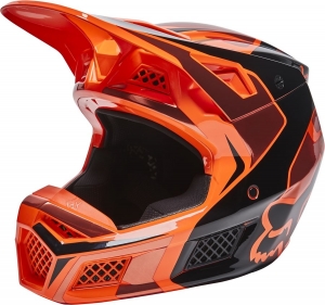 Capacete V3 RS Mirer, ECE [Laranja Flo]: Tamanho - XL