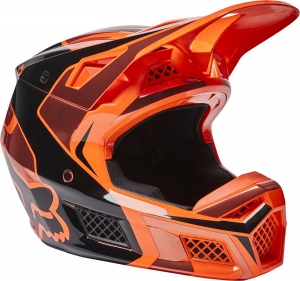 Capacete V3 RS Mirer, ECE [Laranja Flo]: Tamanho - XL