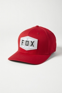 Cappellino casual Fox Emblem Flexfit [Rosso]: Taglia - S