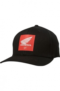 Cappellino casual Honda Flexfit [Nero]: Taglia - S/M