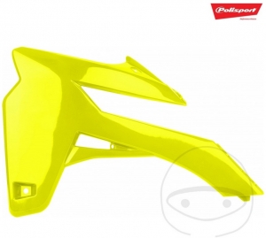 Carénage de radiateur jaune fluorescent Polisport - Sherco SE 250 2T Enduro ('14-'15) / Sherco SE 250 R 2T Factory ('14-'15) - 