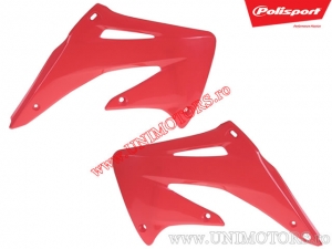 Carénage de radiateur rouge - Honda CRF 450 R ('02-'04) - Polisport