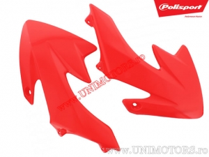 Carénage de Radiateur Rouge - Honda CRF 50 F ('04-'19) - Polisport