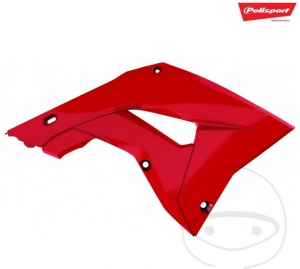 Carénage de radiateur rouge Polisport - Honda CR 125 R ('02-'07) / Honda CR 250 R ('02-'07) - JM