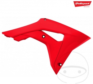 Carénage de radiateur rouge Polisport - Honda CRF 250 R ('18-'19) / Honda CRF 450 R ('17-'19) - JM