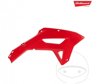 Carénage de radiateur rouge - Polisport - Honda CRF 450 RX ('21) - JM