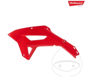 Carénage de radiateur rouge - Polisport - Honda CRF 450 RX ('21) - JM