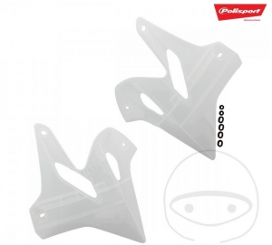 Carénage de radiateur transparent Polisport - Yamaha YZ 125 ('15-'20) / Yamaha YZ 250 2T ('15-'20) - JM