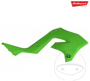 Carénage de radiateur vert Polisport - Kawasaki KX 125 M ('03-'08) / Kawasaki KX 250 M 2T ('03-'08) - JM