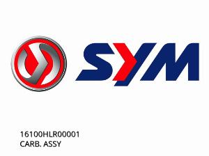 CARB. ASSY - 16100HLR00001 - SYM