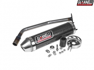 Carbon end cap - Giannelli Enduro 2-stroke - Beta RR 50 Motard ('04-'11)