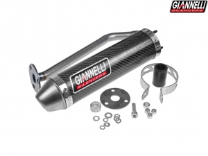 Carbon final exhaust - Giannelli Enduro 2-stroke - Beta RR 50 Enduro / RR 50 Motard ('17-'20)