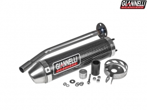 Carbon final exhaust - Giannelli Enduro 2-stroke - HM CRE 50 Six ('06)