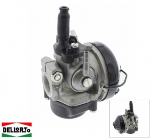 Carburador Dellorto SHA 15.15 G - Garelli 2T AC 50cc - Dellorto