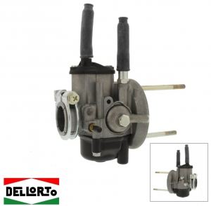 Carburador Dellorto SHBC 19.19 C - Piaggio Ape FL / FL2 ('98-'08) / Ape FL2 ('09-'15) 2T AC 50cc - Dellorto